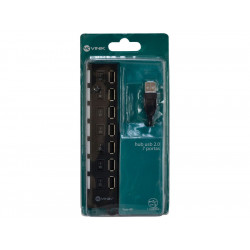 HUB USB 2.0 7 PORTAS HUV-40...