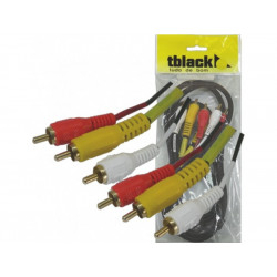 cabo-3-rca-fio-coaxial-gold-5-metros-tblack