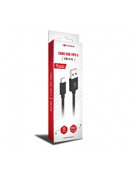 cabo-usb-tipo-c-10m-3a-cbc10bk-c3-tech