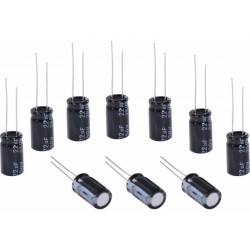 capacitor para corneta 22uf 250v vinik 10 un