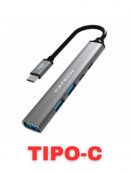 HUB USB TIPO C 3 PORTAS USB...