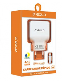 CARREGADOR RAPIDO 4.1A COM...