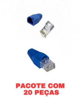 KIT CONECTOR RJ45 CAT5E COM...