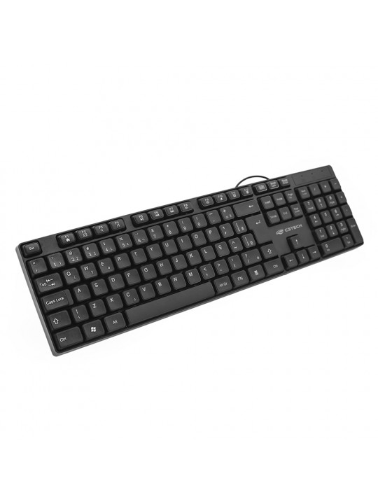 teclado-usb-multimidia-kbm10bk-c3-tech