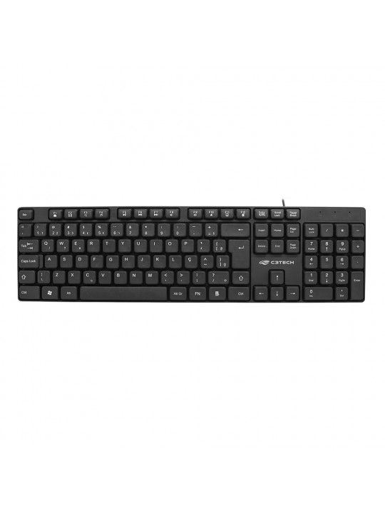 teclado-usb-multimidia-kbm10bk-c3-tech