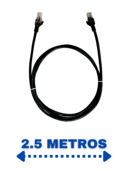 PATCH CORD CAT5E 2.5 METROS...