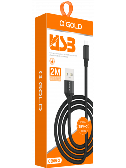 cabo-usb-3-para-tipoc-5a-2m-cb53-agold