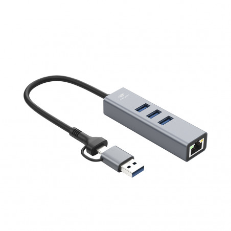 hub-usbc-30-4-portas-hulan1000gy-c3-tech