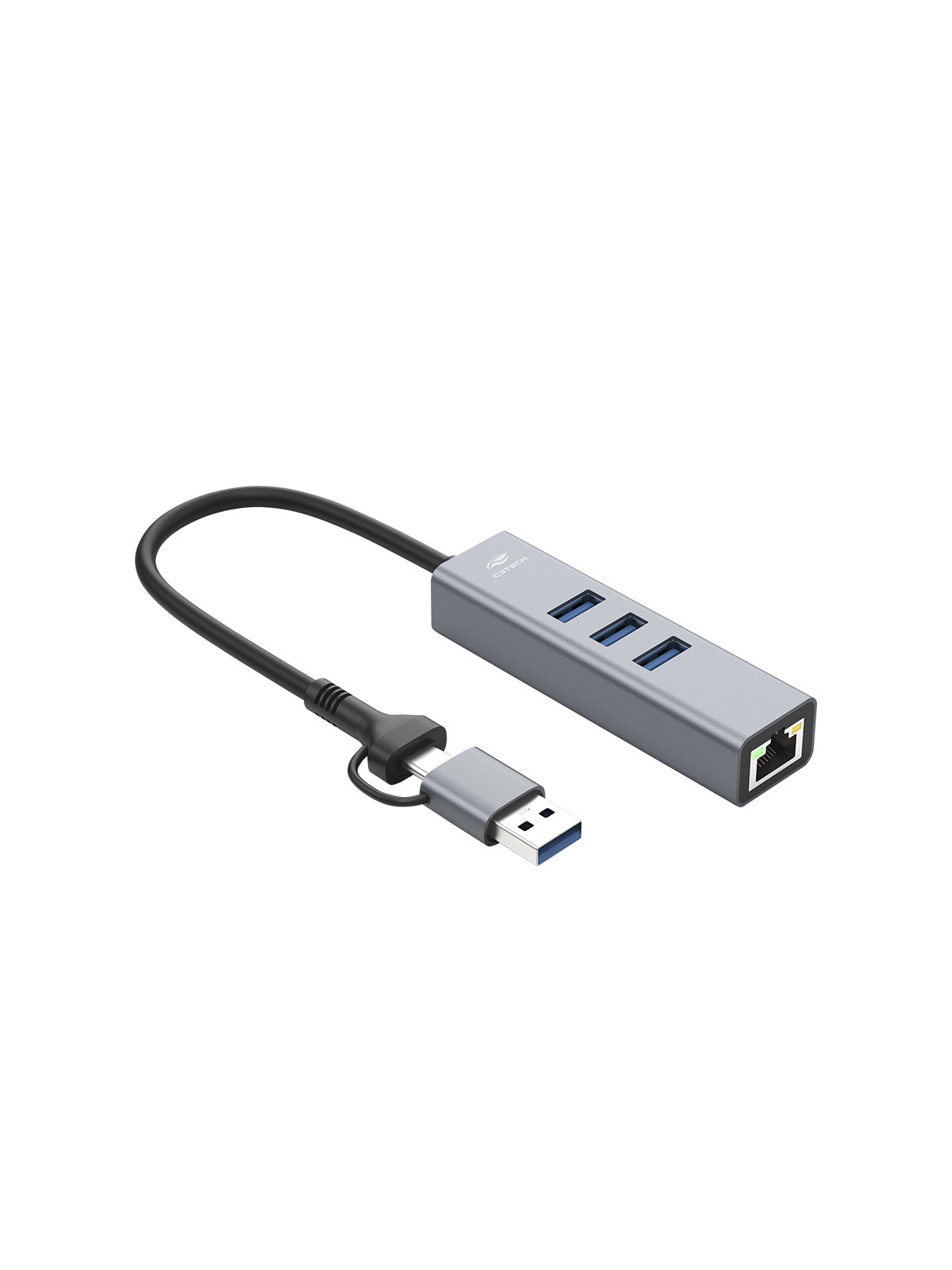 hub-usbc-30-4-portas-hulan1000gy-c3-tech