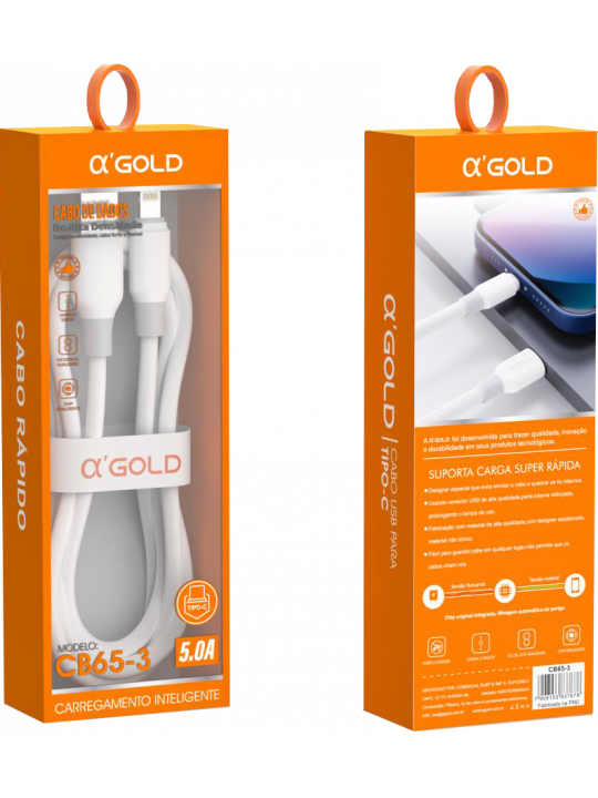 cabo-usb-para-tipoc-5a-12m-cb653-agold