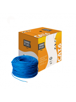 cabo-lan-utp-cat6-24-awg-4-pares-rohs-35m-azul-soho-plus