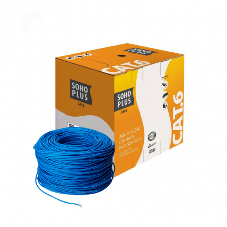 cabo-lan-utp-cat6-24-awg-4-pares-rohs-35m-azul-soho-plus