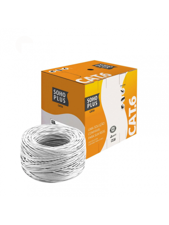 cabo-lan-utp-cat6-24-awg-4-pares-rohs-305m-branco-soho-plus