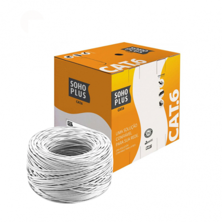 cabo-lan-utp-cat6-24-awg-4-pares-rohs-305m-branco-soho-plus