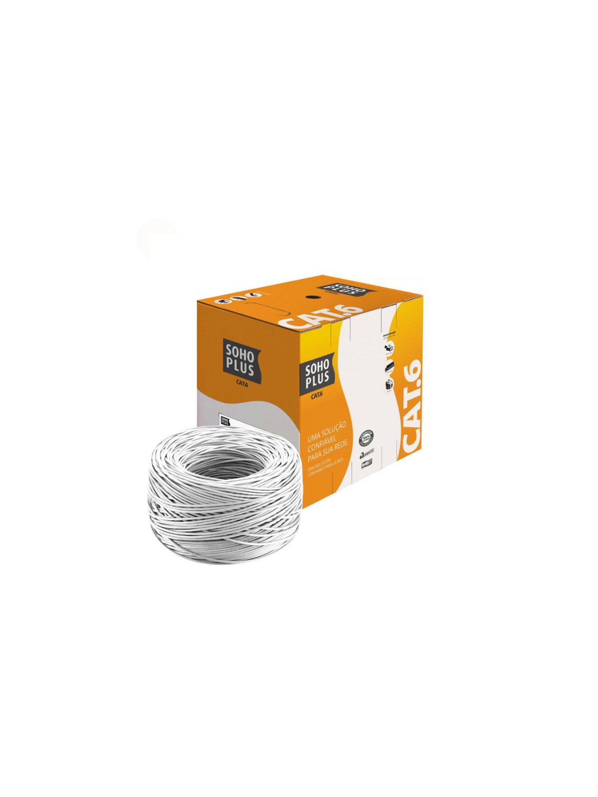 cabo-lan-utp-cat6-24-awg-4-pares-rohs-305m-branco-soho-plus