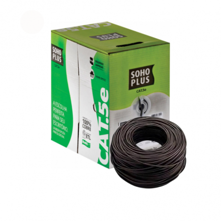 cabo-lan-utp-cat5e-24-awg-4-pares-35m-preto-soho-plus