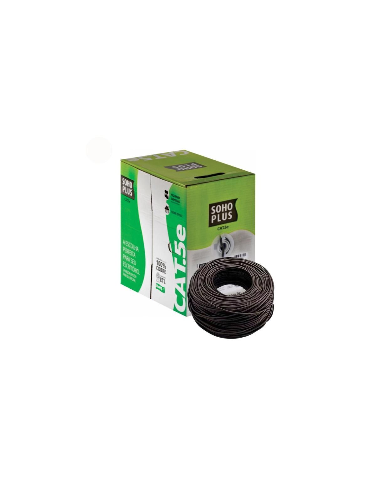 cabo-lan-utp-cat5e-24-awg-4-pares-35m-preto-soho-plus
