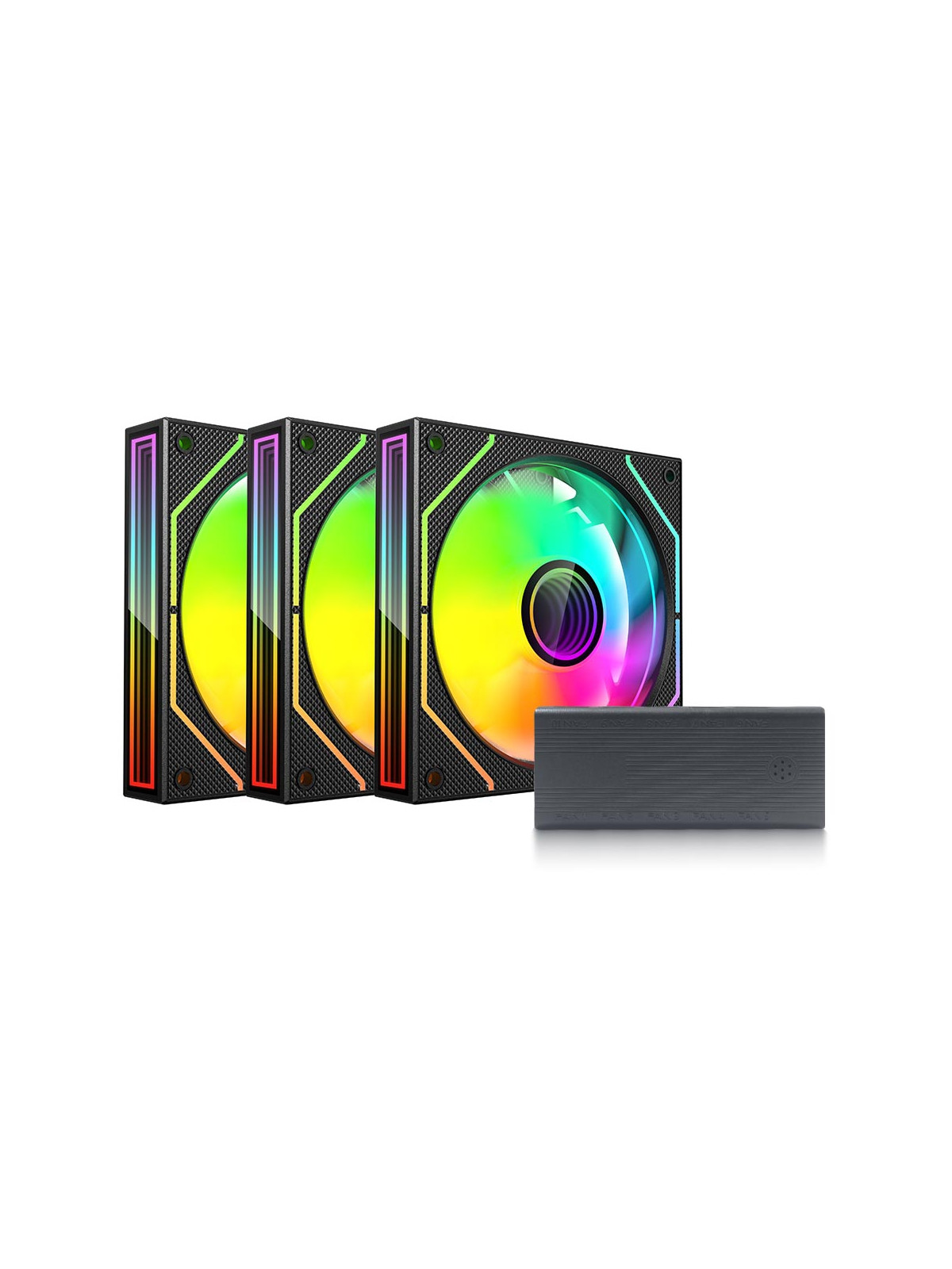 kit-cooler-gabinete-12cm-led-f9l66bkrgb-c3-tech