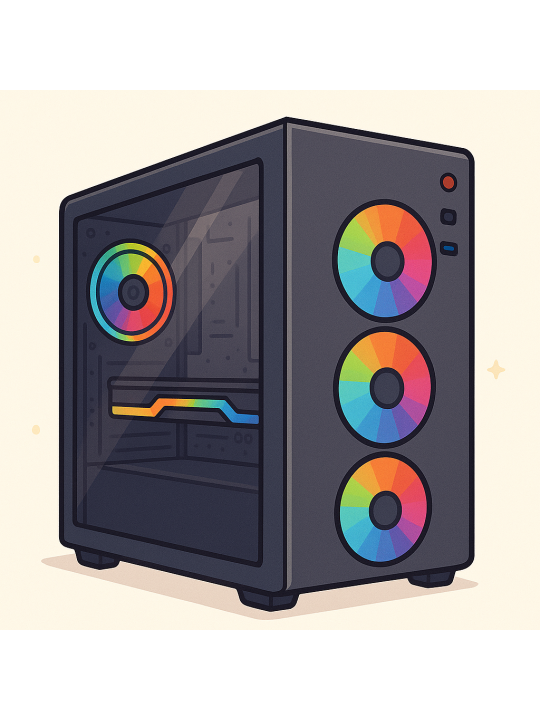 KIT GAMER RAIZ RYZEN 3200G/16GB/RX580/SSD 240GB