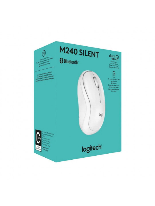 mouse-bluetooth-m240-silent-branco-logitech
