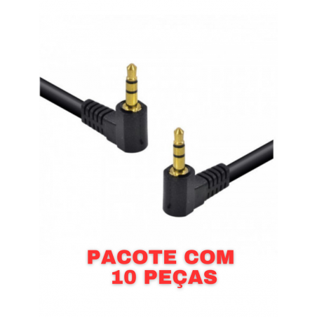 cabo de audio p2 x p2 3.5 estereo 1.5 metros 35sa90-15 vinik 10 un