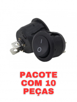 chave gangorra 2 pinos redonda tblack 10 un