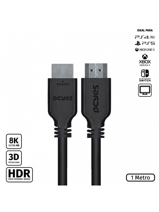 cabo-hdmi-21-macho-10m-phm211-pcyes