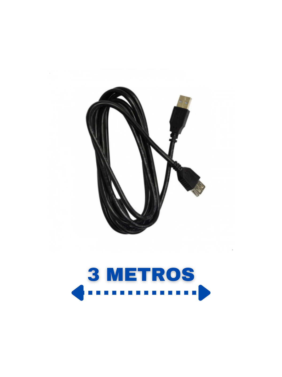 cabo-extensor-usb-pcusb32-3m-plus-cable