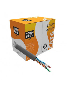 cabo-lan-utp-cat6-24-awg-4-pares-rohs-35m-cinza-soho-plus