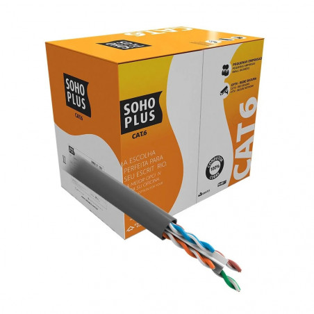 cabo-lan-utp-cat6-24-awg-4-pares-rohs-35m-cinza-soho-plus