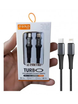 cabo-tipo-c-ios-2m-3w-cb68-agold
