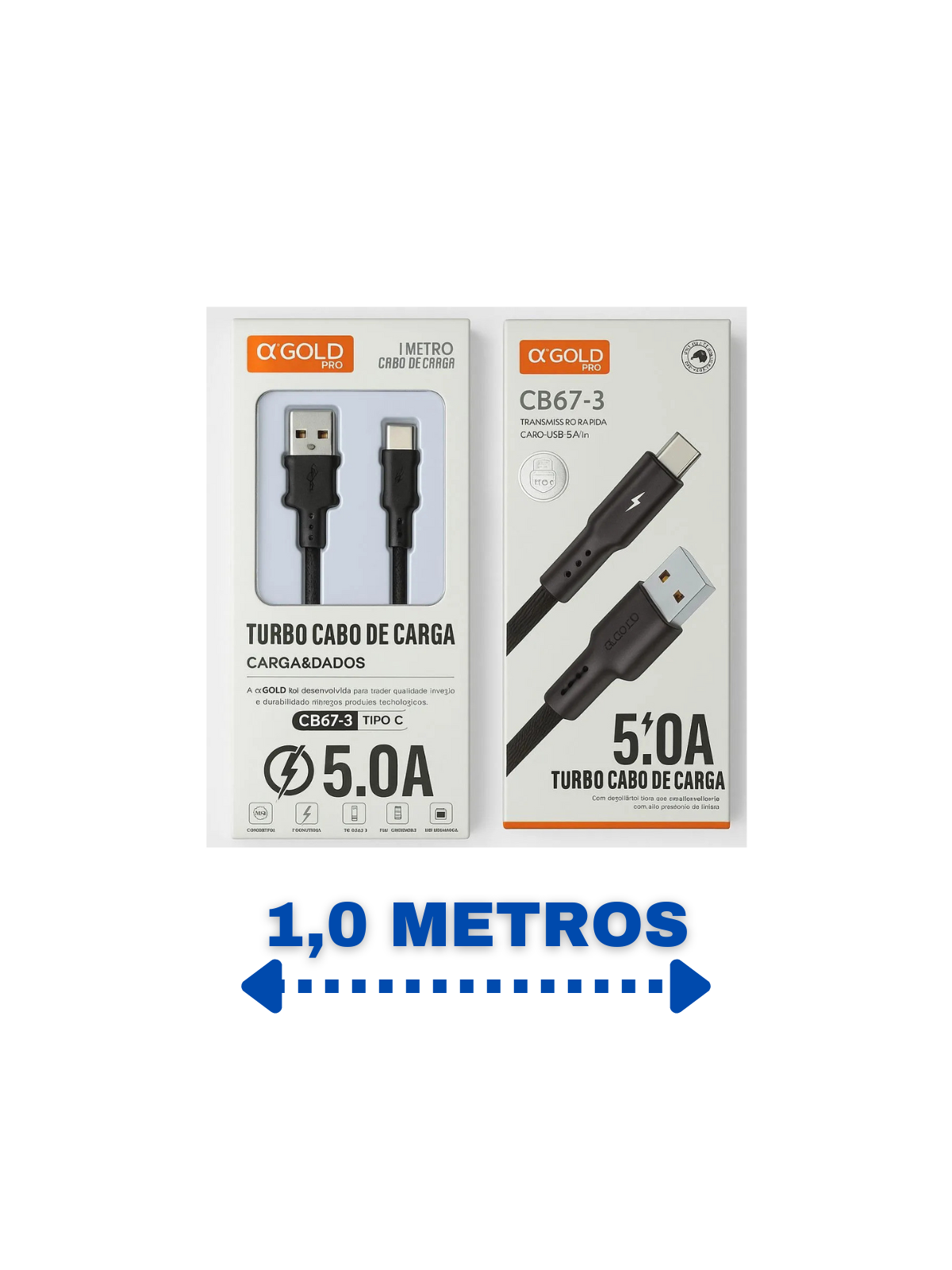 cabo-usb-para-tipoc-1m-5a-cb673-agold