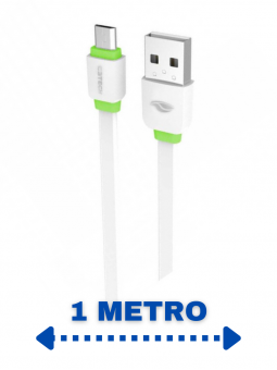 cabo-usb-micro-usb-2a-1m-cb1wh-para-android-c3-tech