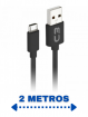 cabo-usb-micro-usb-2a-2m-cbm21bk-para-android-c3-tech