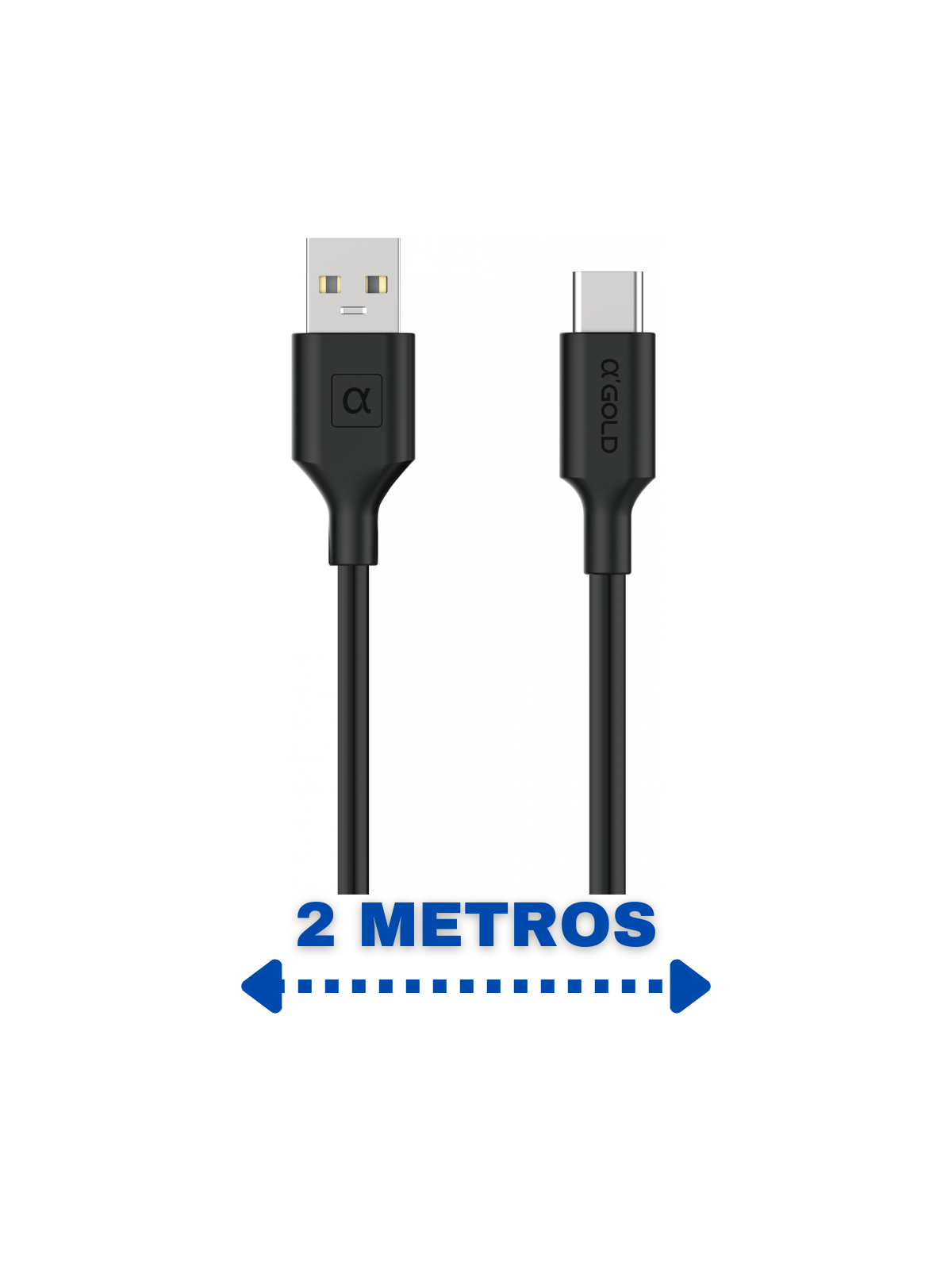 cabo-usb-para-tipoc-20m-50a-cb1093-agold
