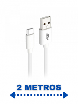 cabo-usb-tipo-c-20m-3a-cbc20wh-c3-tech