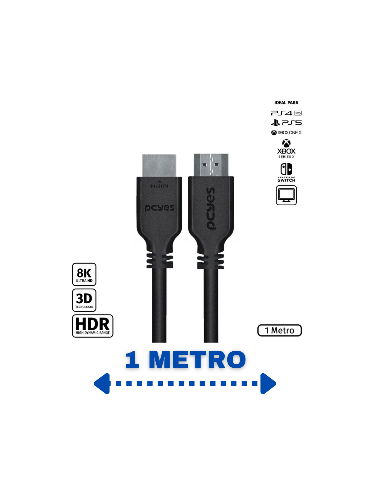 cabo-hdmi-21-macho-10m-phm211-pcyes
