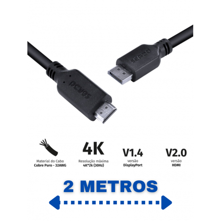cabo-displayport-14-p-hdmi-macho-20-pdphm2-pcyes
