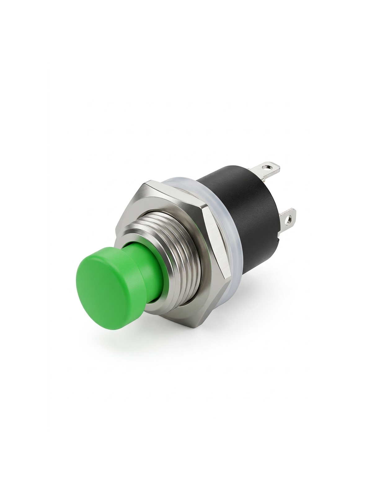 chave push button verde tblack 25 un