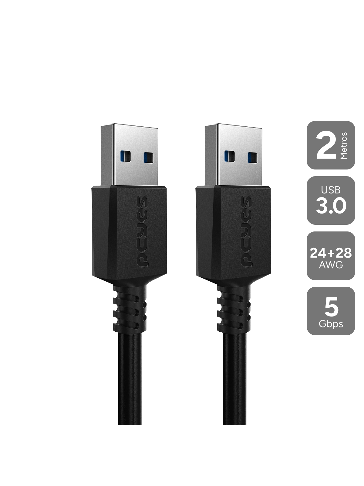 cabo-de-dados-usb-a-3-2m-28awg-puam32-pcyes
