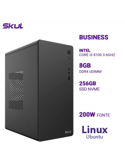 computador-one-b300-core-i3-8100-360ghz-mem-8gb-ddr4-ssd-256gb-linux-skull
