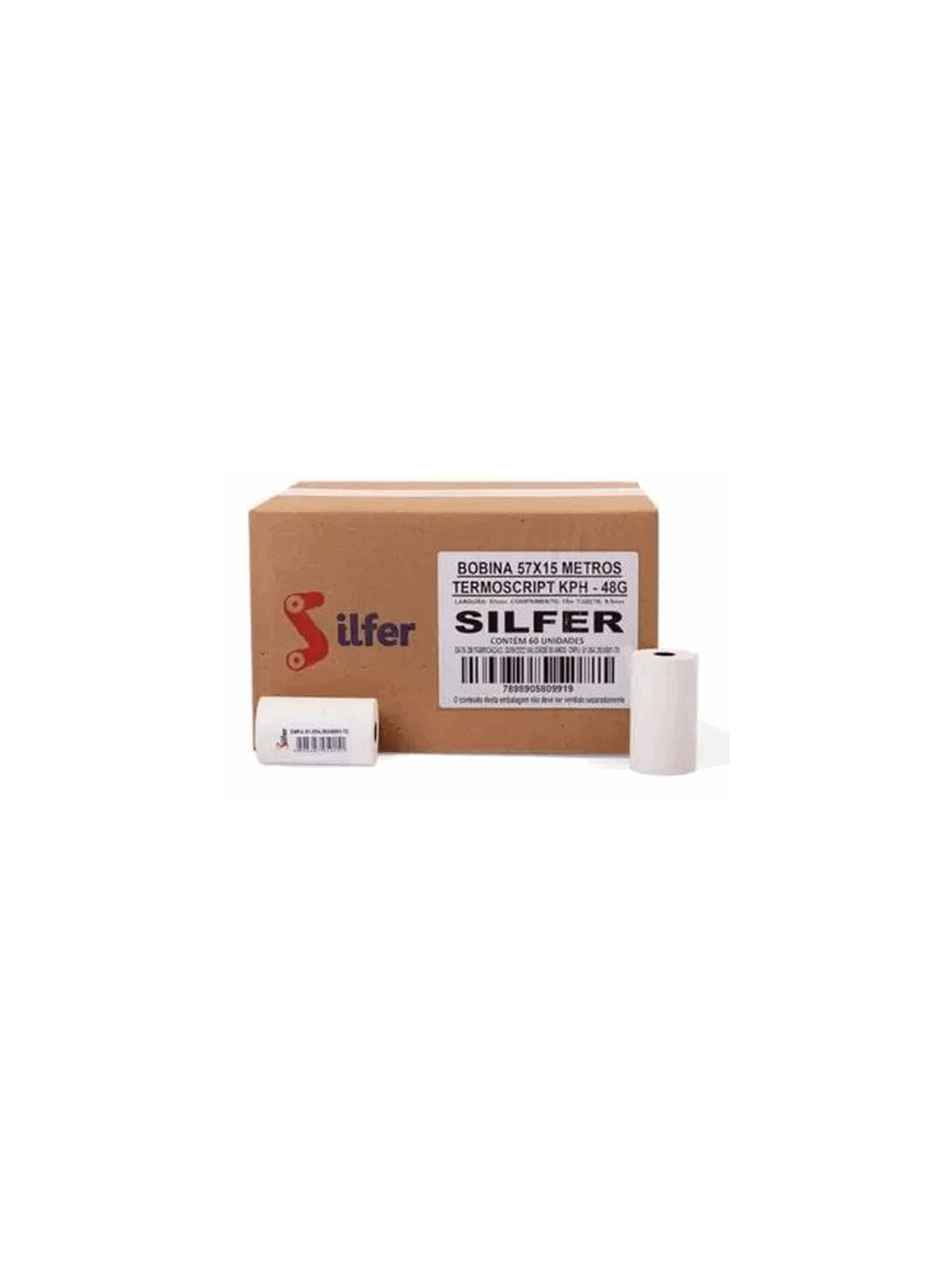 bobina-termica-termoscript-kph-48g-57mmx15m-caixa-6-unidades-silfer