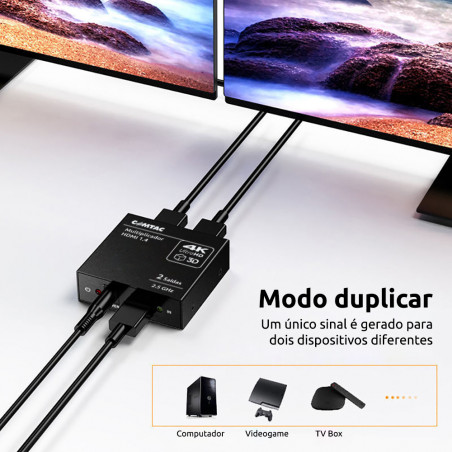 multiplicador-de-video-hdmi-2-saidas-4k-9285-comtac