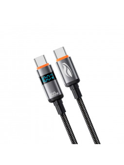 cabo-usbcusbc-1m-com-tela-cbp400gy-c3-tech