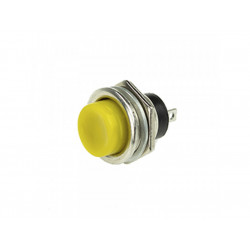 chave push button liga amarela tblack 10 un