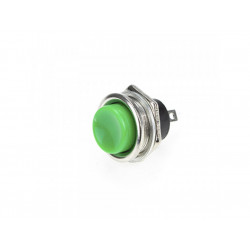 chave push button liga verde duallux 10 un